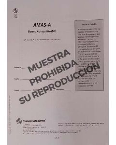 Formas Autocalificable AMAS-A- Paq 5
