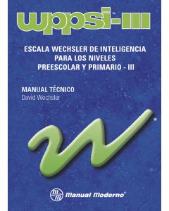 Escala Wechsler de inteligencia para los niveles preescolar y primario-III