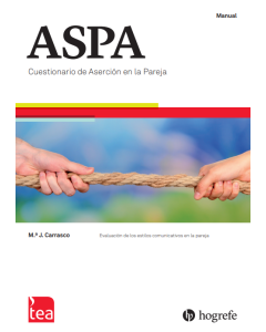 ASPA. Cuestionario de Aserción en la Pareja - Hojas de respuestas (pq.25)