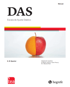 DAS. Escala de Ajuste Diádico-Juego completo (Manual, 25 Ejemplares autocorregibles)
