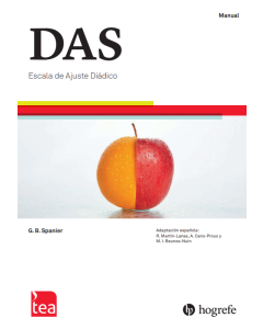 DAS. Escala de Ajuste Diádico-Eejmplares Autocorregibles (PQ.25)