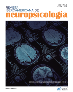 Revista Iberoamericana de Neuropsicología Vol. 7  No. 2