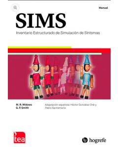 SIMS Inventario Estructurado de Simulación de Síntomas - Juego completo (Manual, Kit corrección 25 usos)